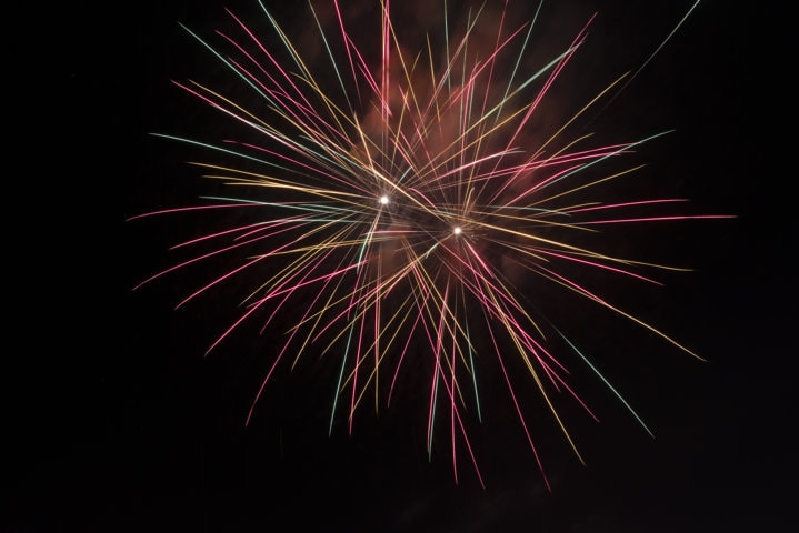 come fotografare i fuochi artificiali